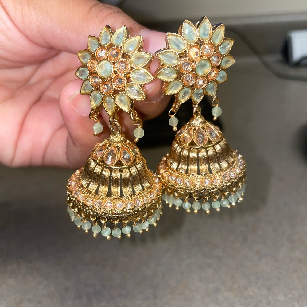 New tikka earrings